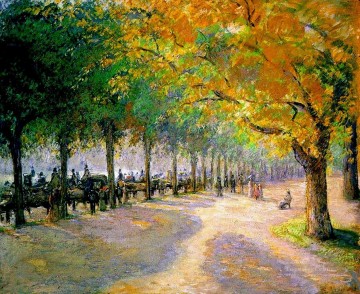 hyde park london 1890 Camille Pissarro scenery Oil Paintings